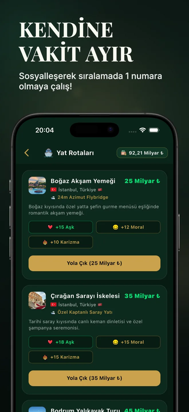 Yat rotaları